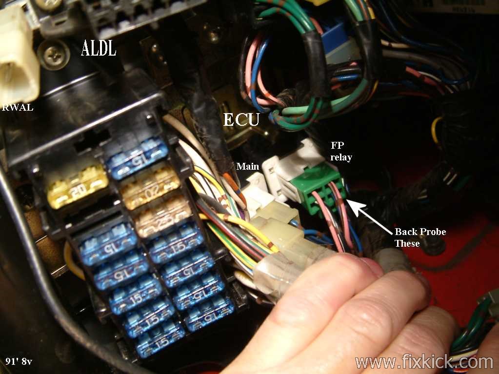 My ECU is bad, now what? 92 gmc fuse box cover 