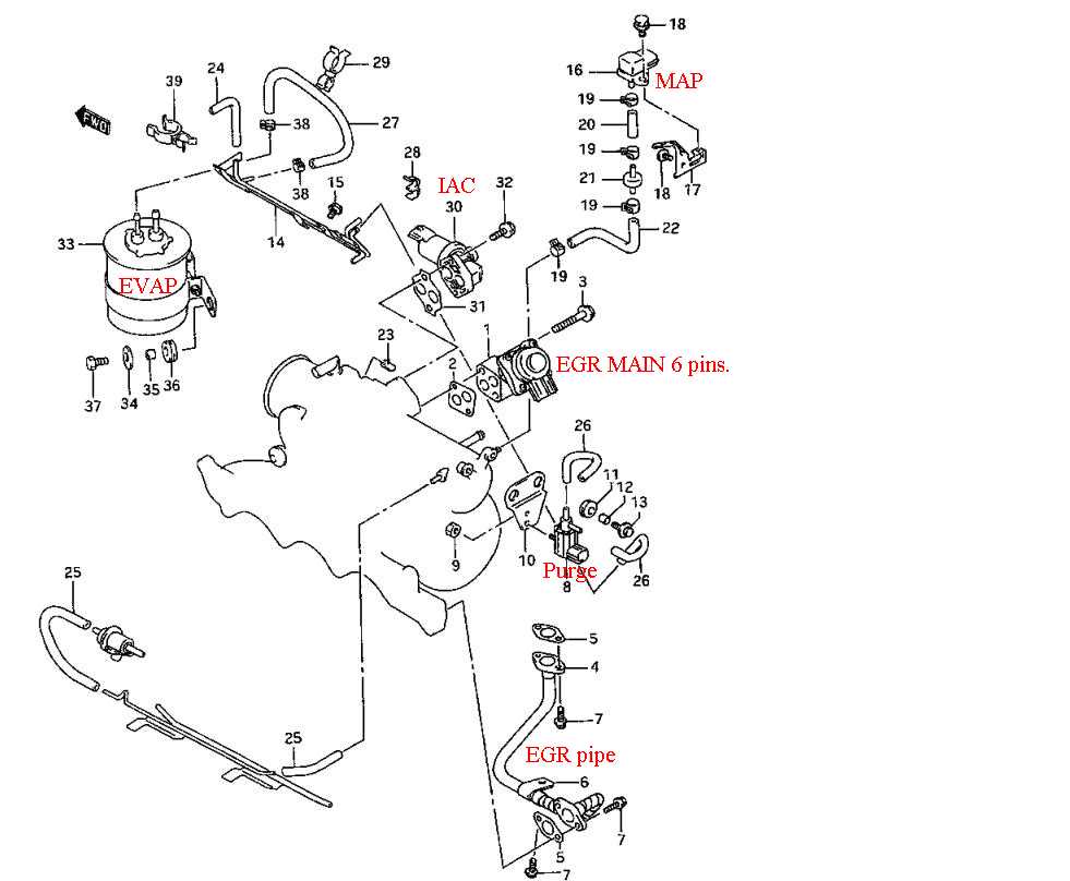 [DIAGRAM] 1992 Geo Tracker Engine Diagram